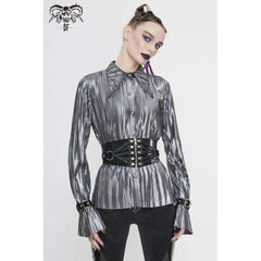 Gorgeous Silver Evening Shirt