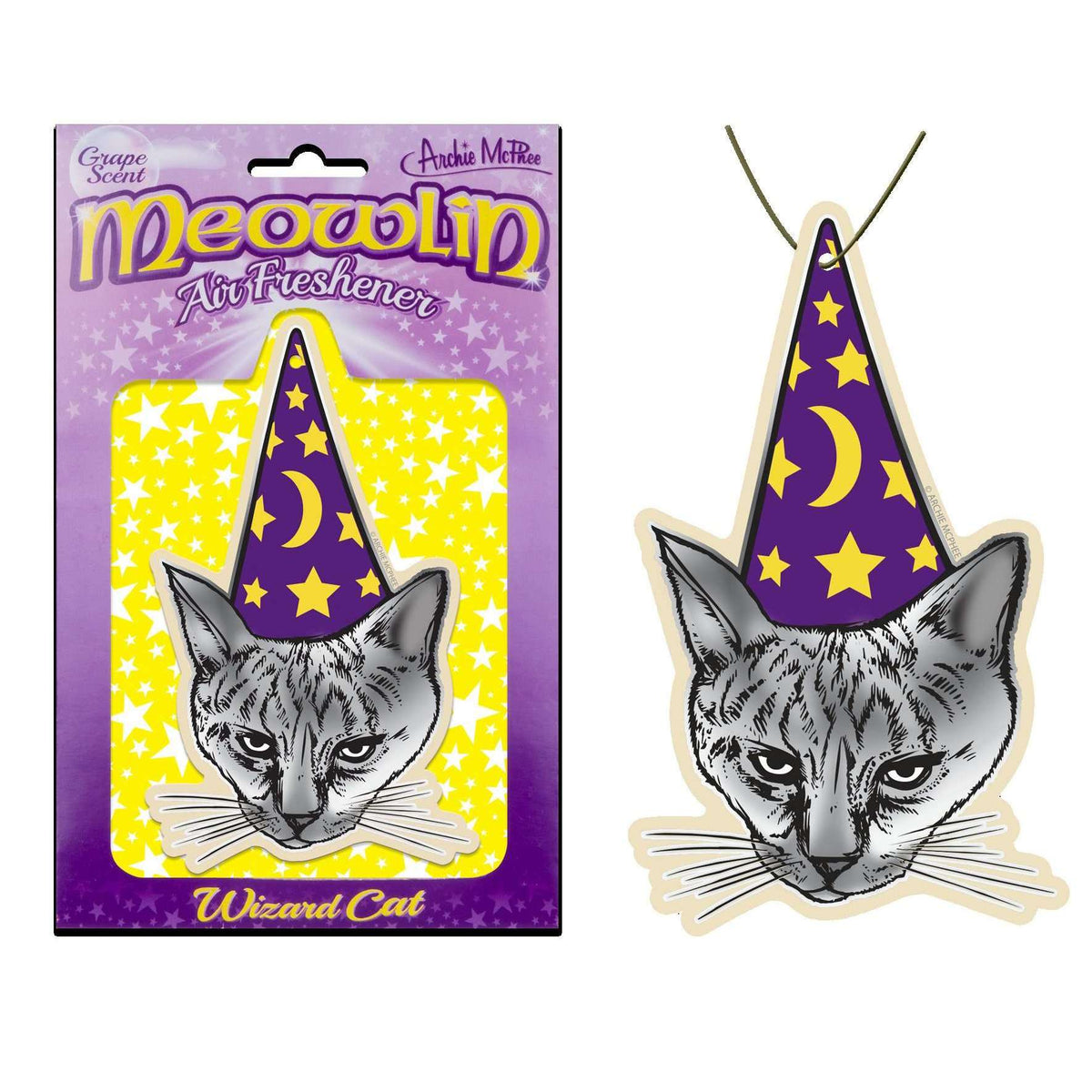 Meowlin Grape Scented Air Freshener