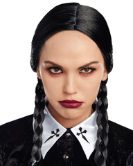 Spooky Black Double Braid Wig