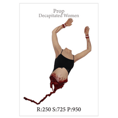 Decapitated Woman Prop