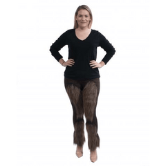 Cute Brown Furry Animal Leggings