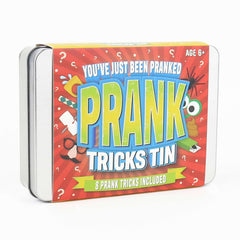 Prank Tricks Tin w/ 8 Classic Pranks