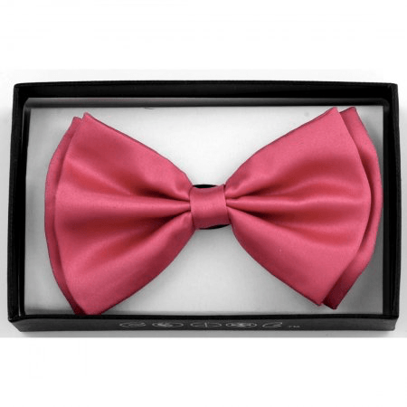 Hot Pink Kids Bow Tie