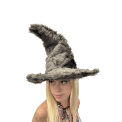 Faux Fur Witch Hat