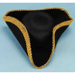 Deluxe Adult Tricorn Hat