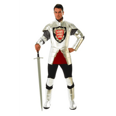 Silver Knight Adult Costume Armour