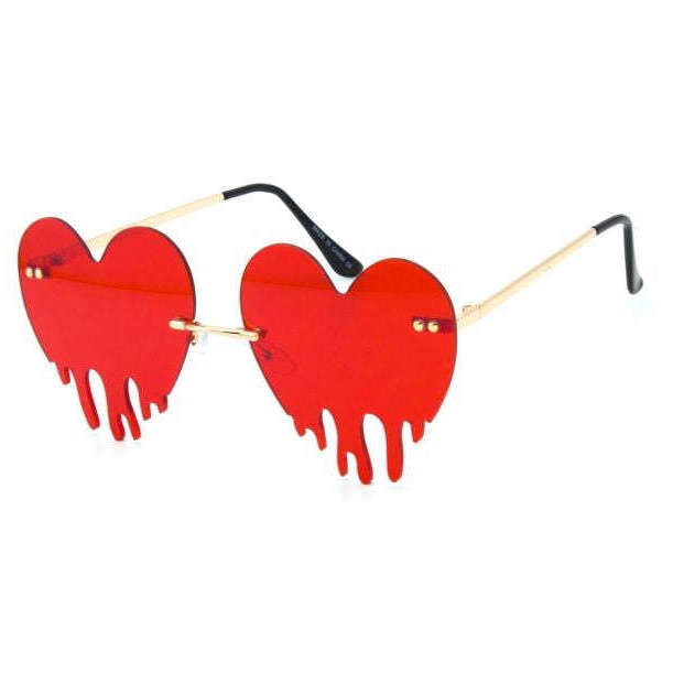 Dripping Heart Sunglasses