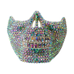 Rhinestone Skull Mask