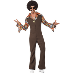 Groovy Boogie Jumpsuit Adult Costume