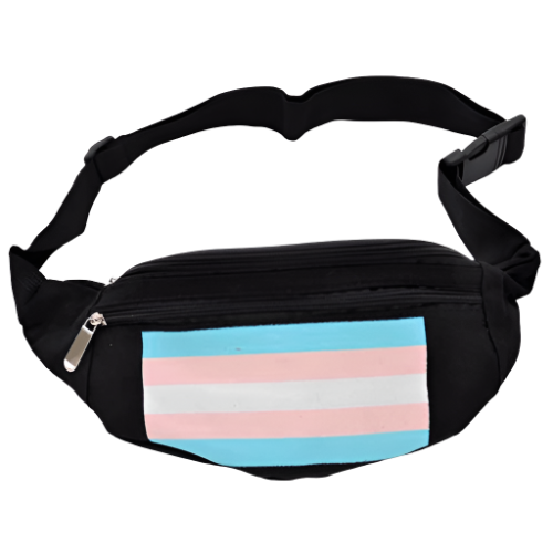 Trans Flag Fanny Pack