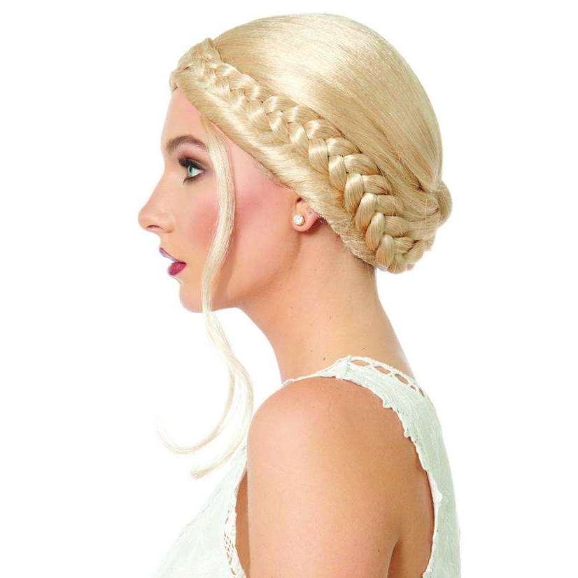 Milkmaid Braided Blonde Wig