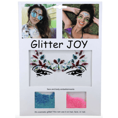 Rock Candy Multicolor Face Jewels & Glitter Pack