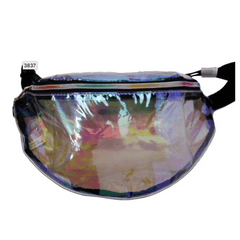 Holographic See-Through Fanny Pack