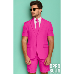 OppoSuits Mr. Pink Summer Three Piece Suit