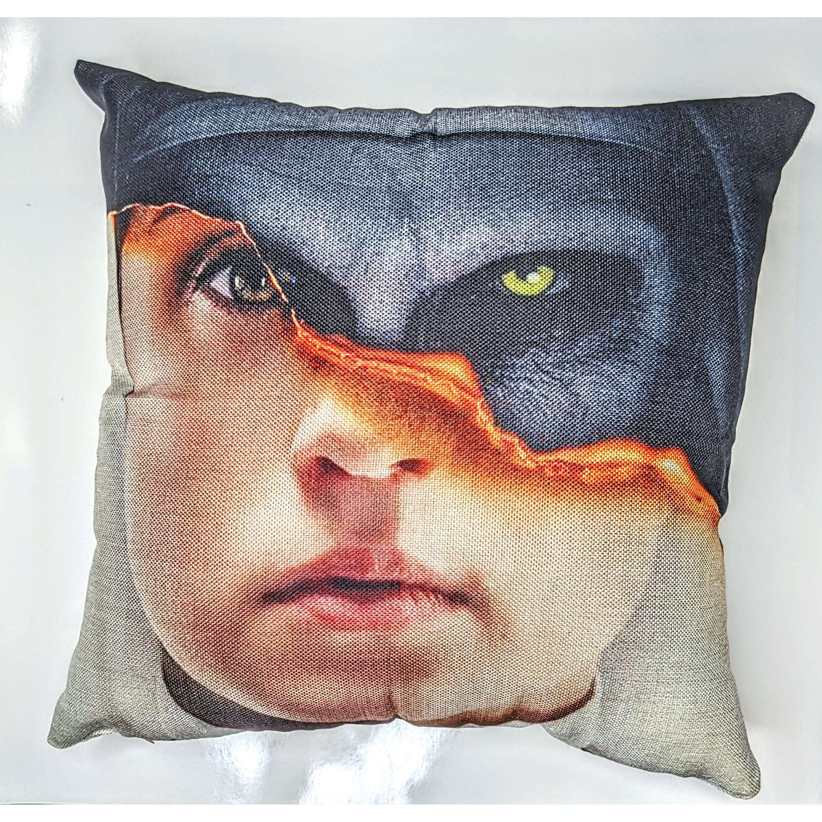 Evil Nun Throw Pillow