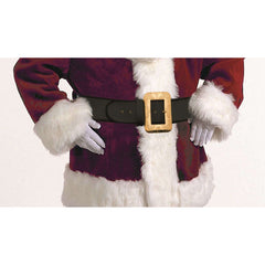 Majestic Burgundy Premium Velvet & Faux Fur Santa Suit Adult Costume