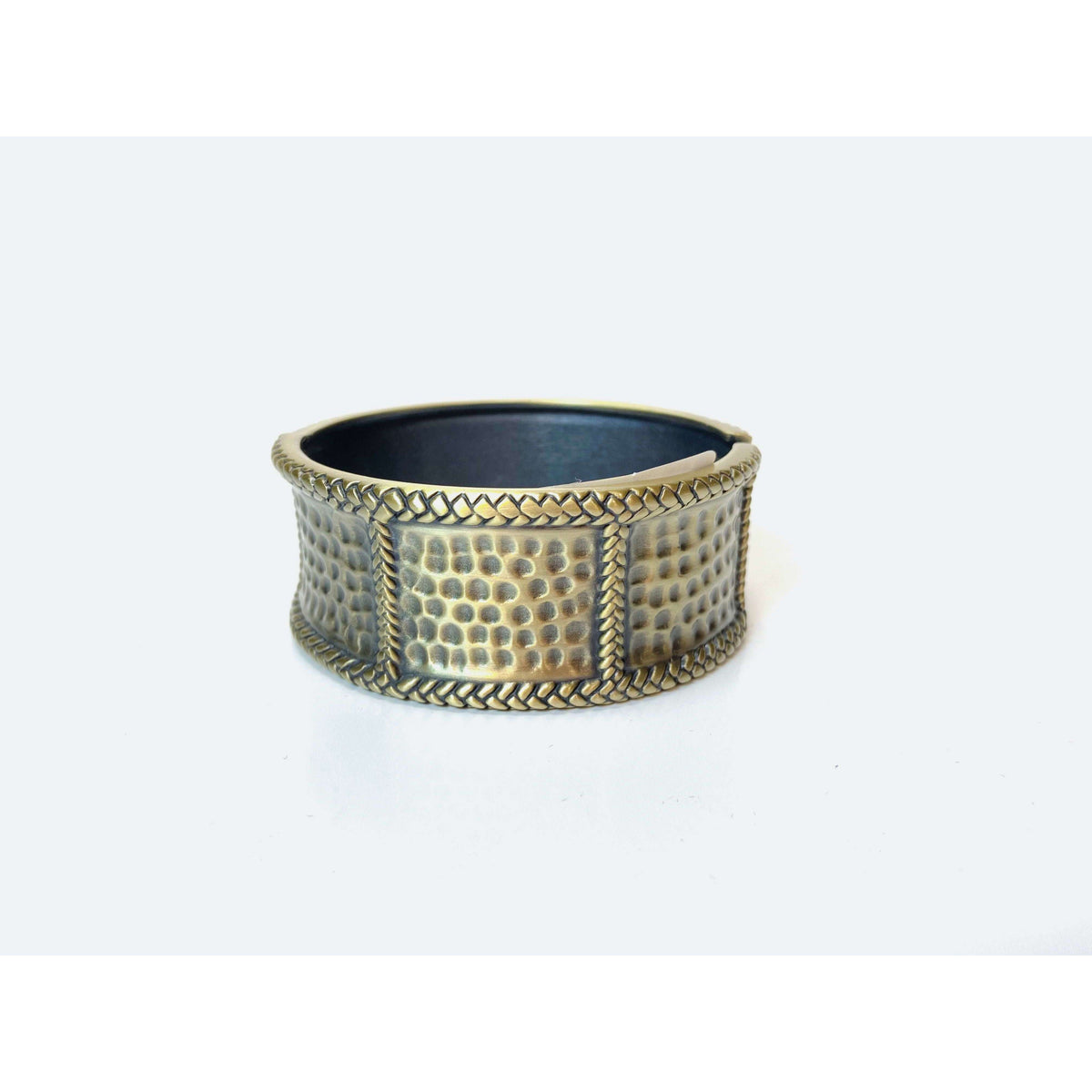 Dotted Brass Bracelet