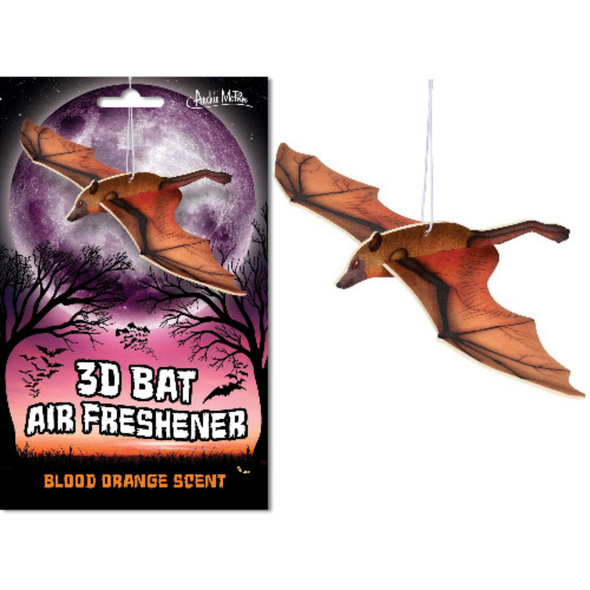 3D Bat Blood Orange Scented Air Freshener