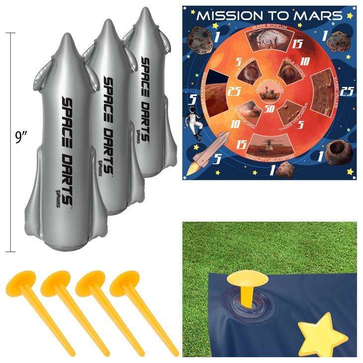 Space Darts Inflatable Lawn & Floor Game