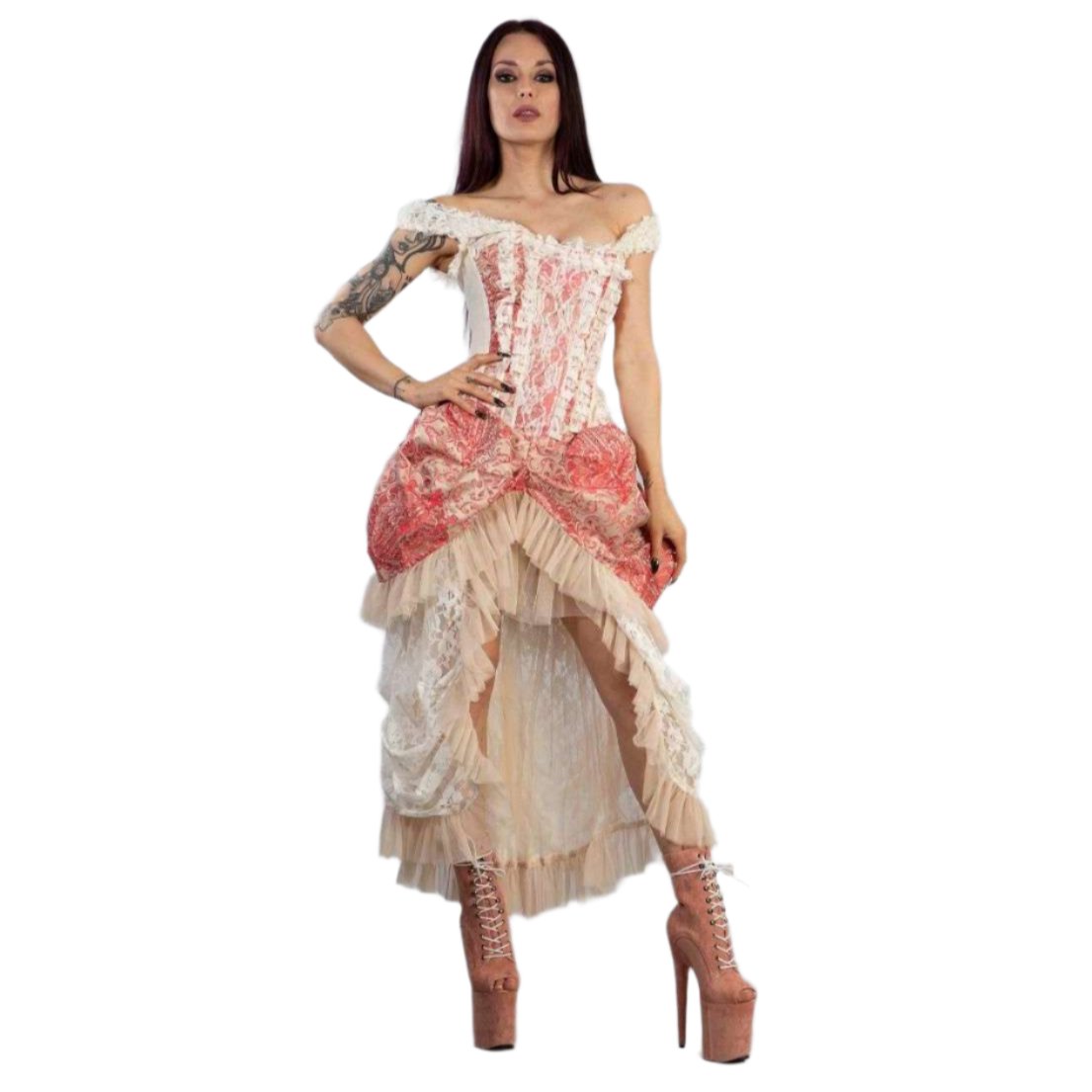 Deluxe Lace Versailles Corset Dress