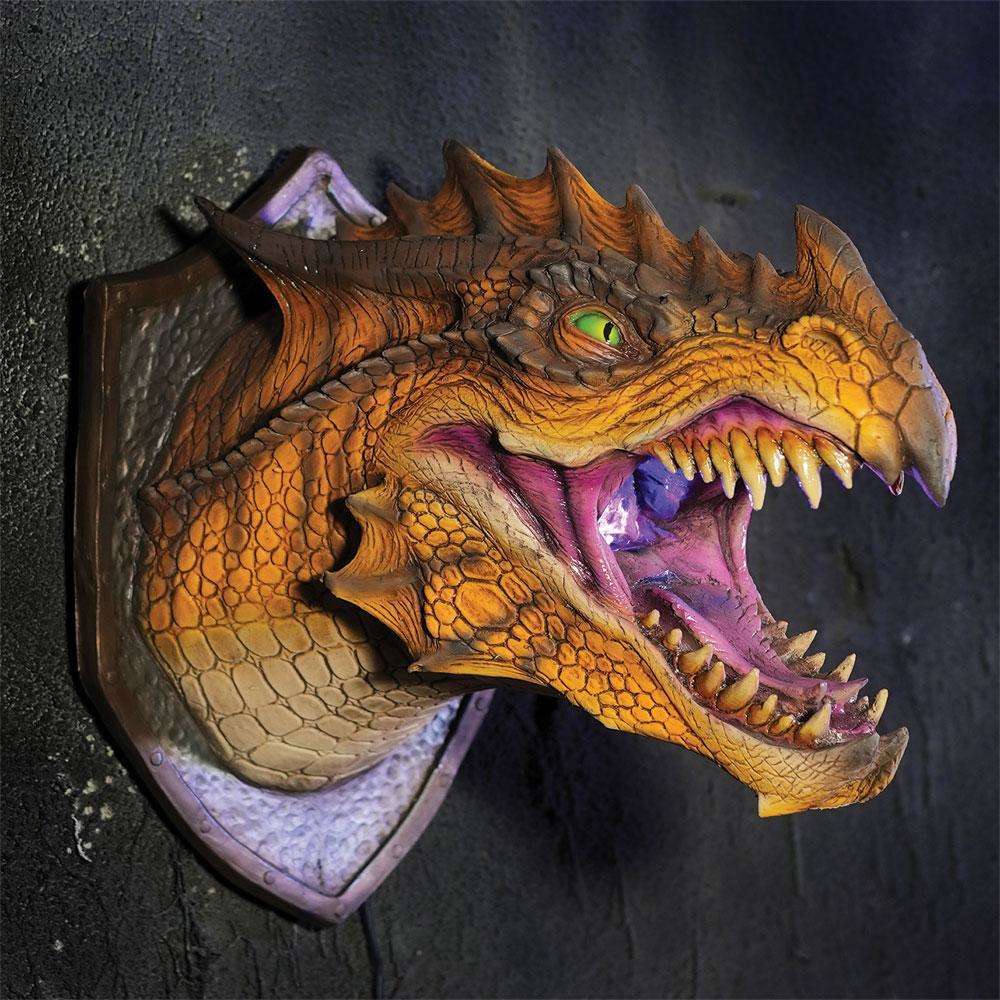 Dragon Legend Wall Mount - Orange