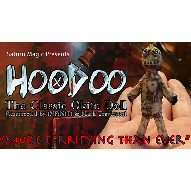 HOODOO - Haunted Voodoo Doll (Gimmicks and Online Instructions) by iNFiNiTi and Mark Traversoni