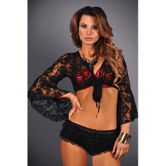 Bolero Lace Top