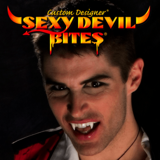 Sexy Devil Bites Designer Dracula Vampire Teeth