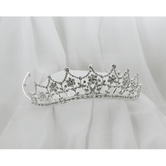 Rhinestone Tiara- Gold