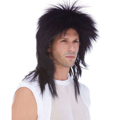 Long Rocker Mullet Style Layered Wig