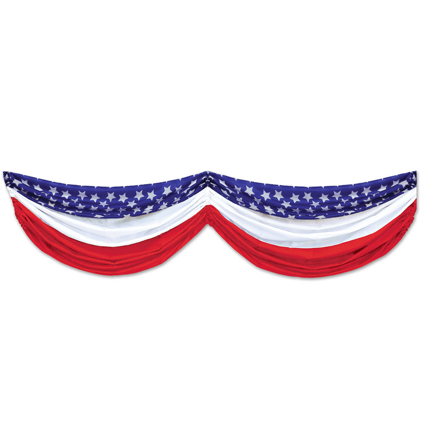 Stars & Stripes Fabric Bunting