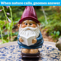 Gnome On A Throne Garden Gnome