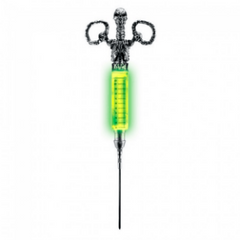 Radioactive Glowing Skull Syringe