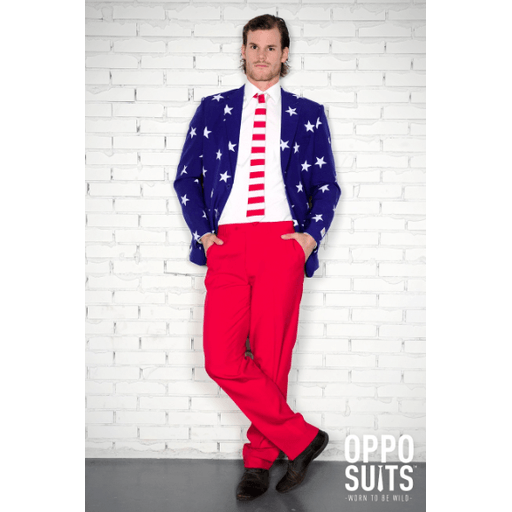 Stars & Stripes Three Piece Opposuit