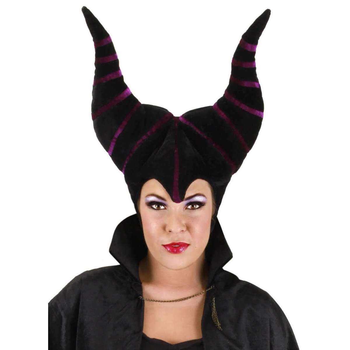 Disney Villains Maleficent Purple Striped Headpiece