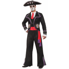 Day of The Dead Mariachi Macabre Men's Costume