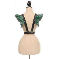 Vegan Leather Wing Harness