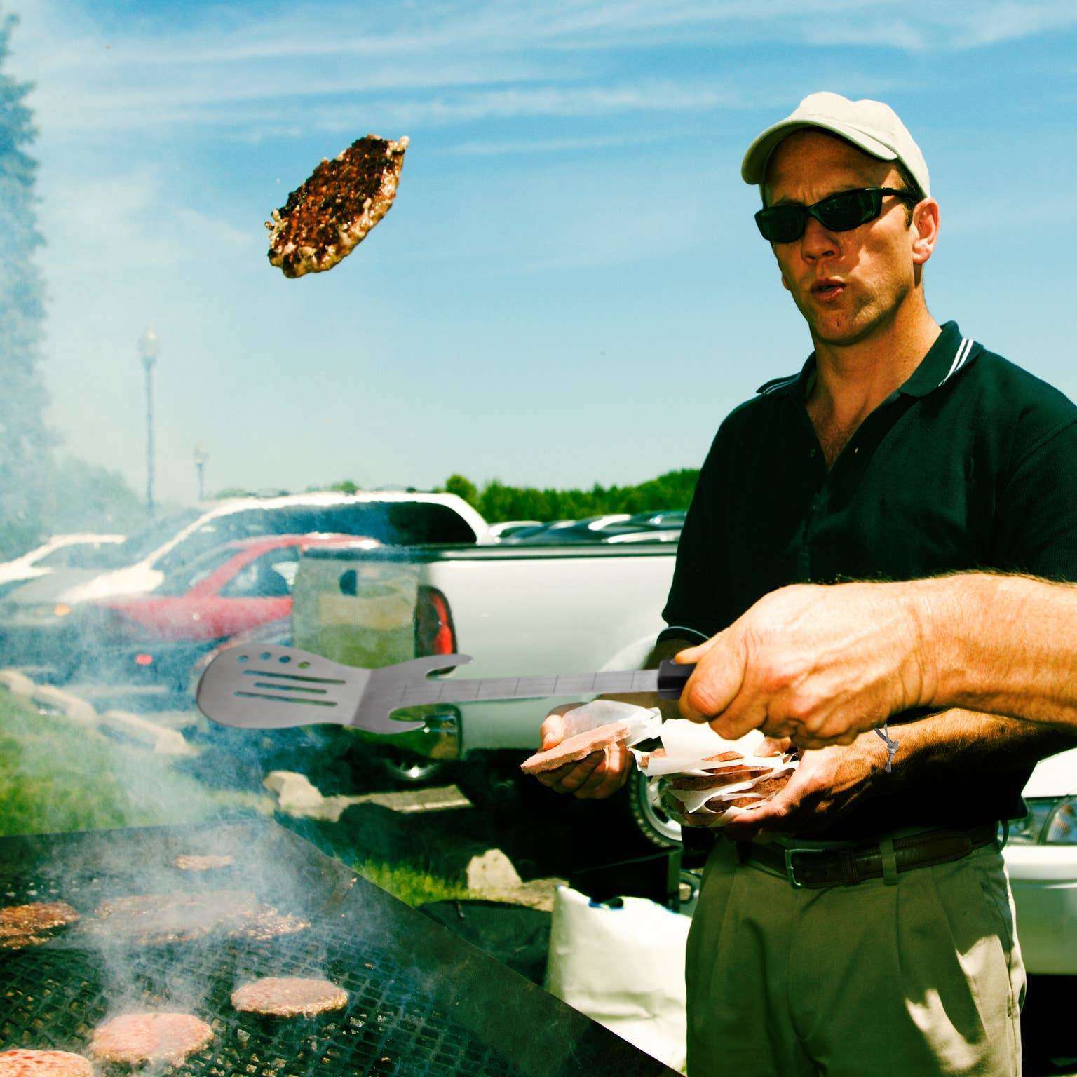 Rock & Roll Guitar BBQ Spatula