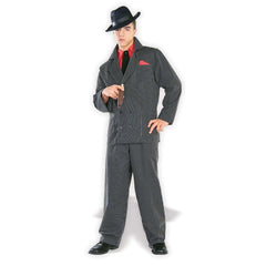 Gangster Man Pinstripe Suit Adult Costume