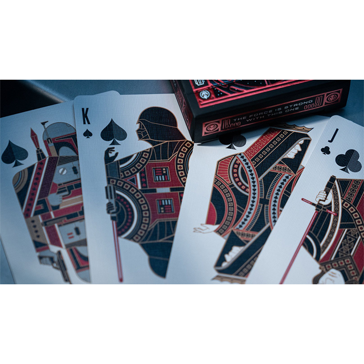 Star Wars Dark Side (RED) Playing Cards by theory11