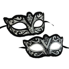 Childrens Black Venetian Mask