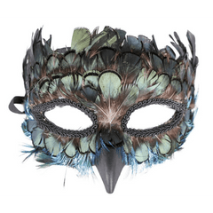 Peacock Feather Mask