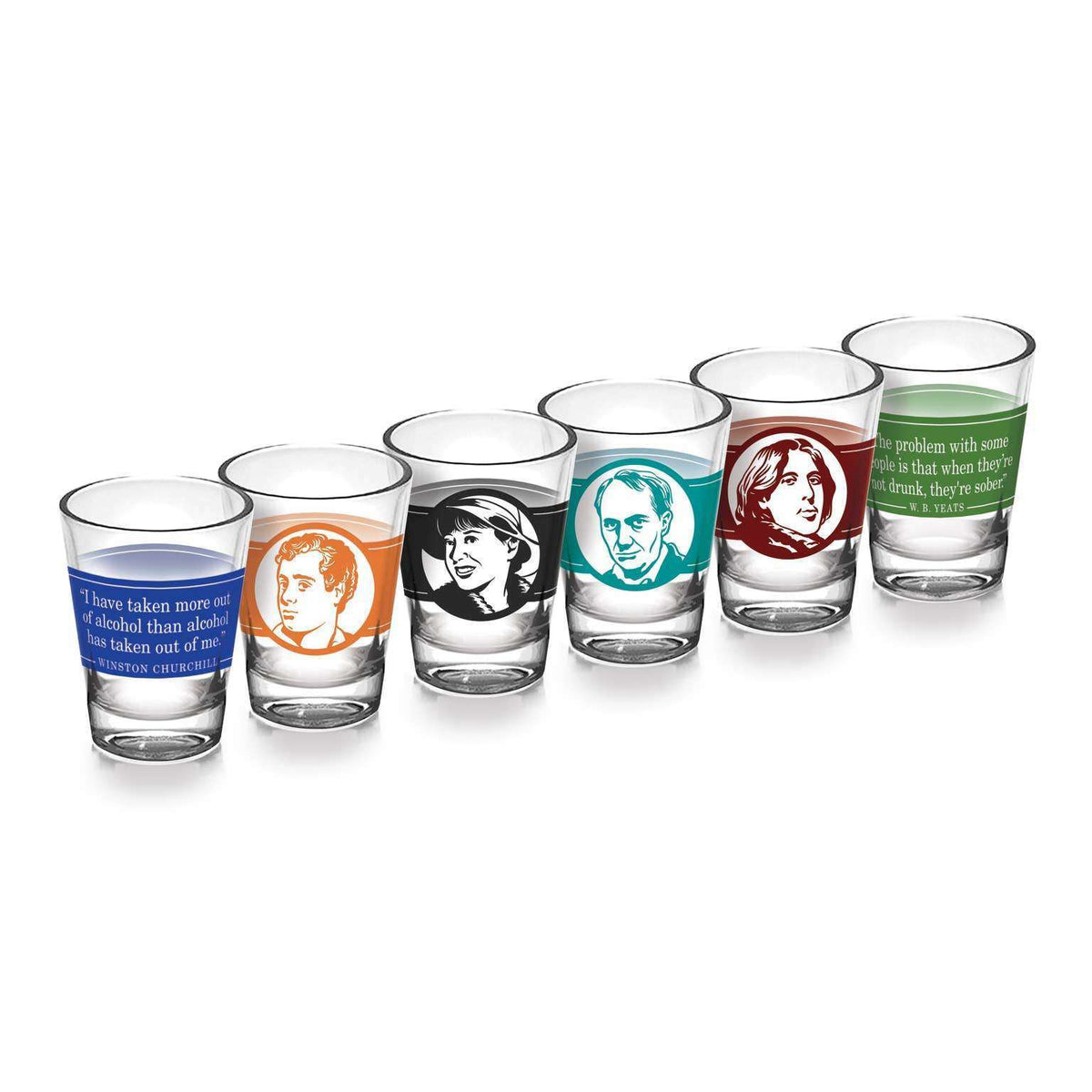 Great Drinkers Shot Glasses