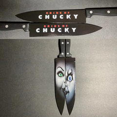 Bride of Chucky: Tiffany Two Knives & Stand Set