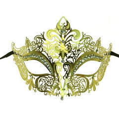 Fleur De Lis Laser Cut Venetian Mask