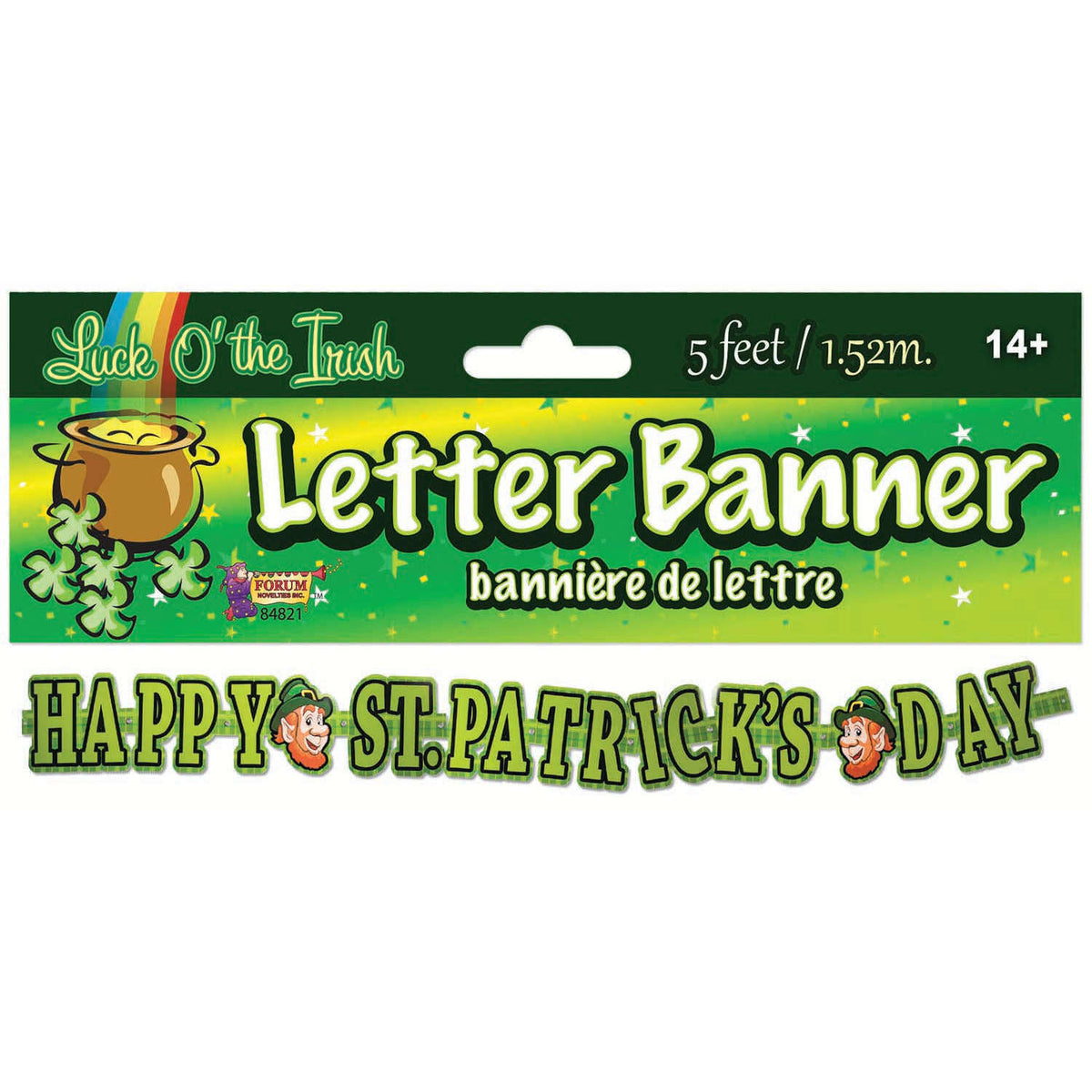 St. Patrick's Day Letter Banner