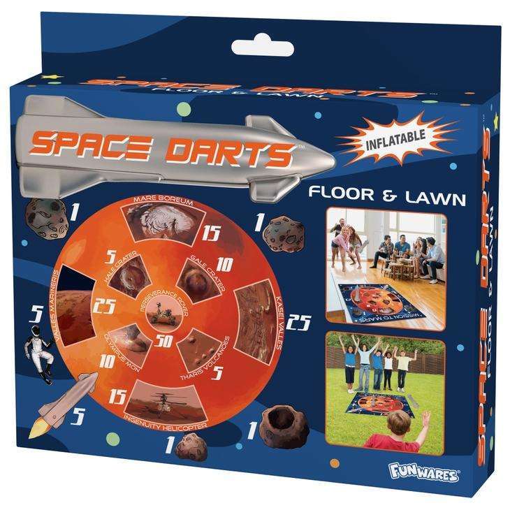 Space Darts Inflatable Lawn & Floor Game