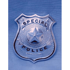 Silver Special Police Badge