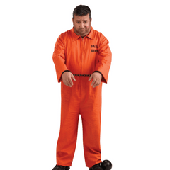 Prisoner Uniform Plus Size Adult Costume