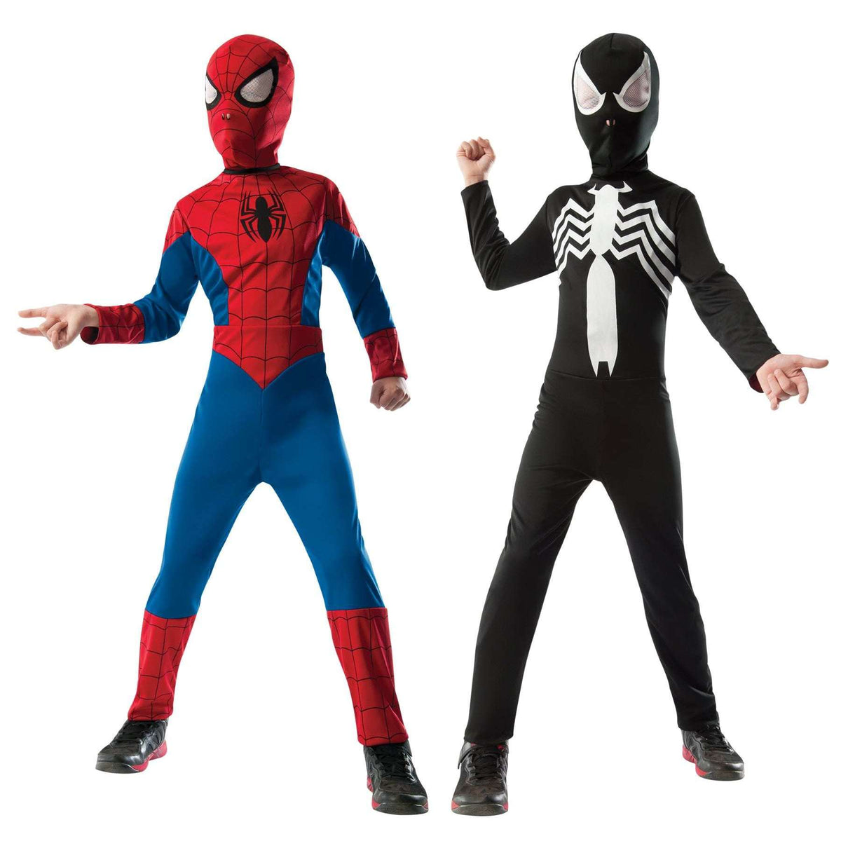 Boy's 2 In 1 Reversible Spider-Man Costume